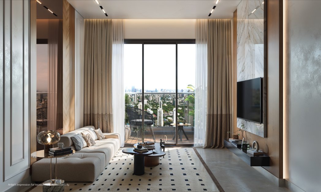 bedroom in Godrej Horizon 2 BHK apartment