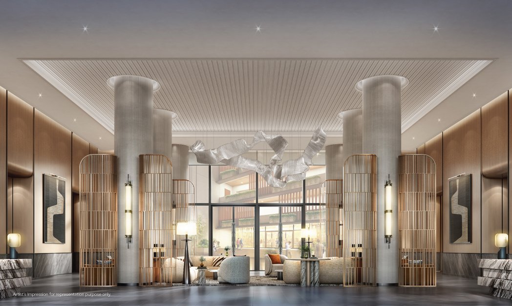 Godrej Horizon Wadala luxury entrance lobby